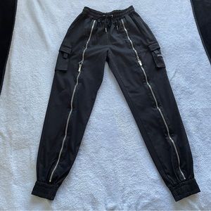 Maniere de Voir Zipper Trouser Cargo Pants